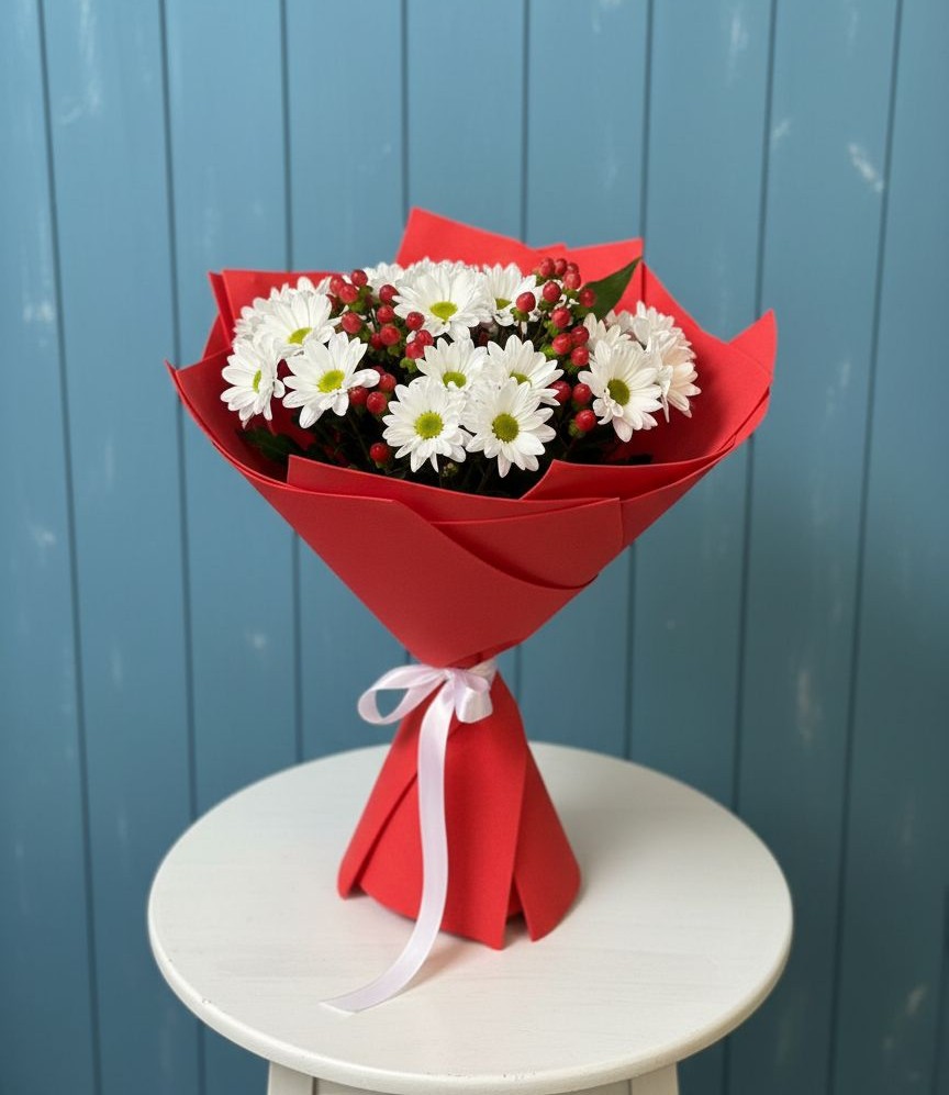 Букет цветов из: Хризантемы в Шумихе