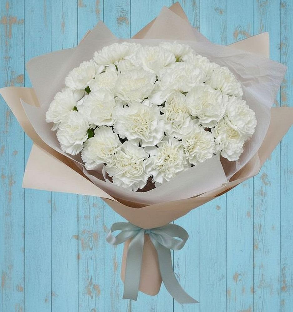 Букет цветов из: Гвоздики в Шумихе