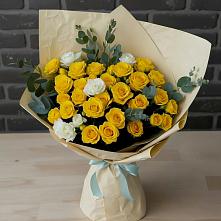 Букет цветов из:  Розы #REPLACE_PRED# Шумихе