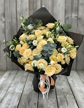 Букет цветов из:  Розы и Лизиантусы в Шумихе
