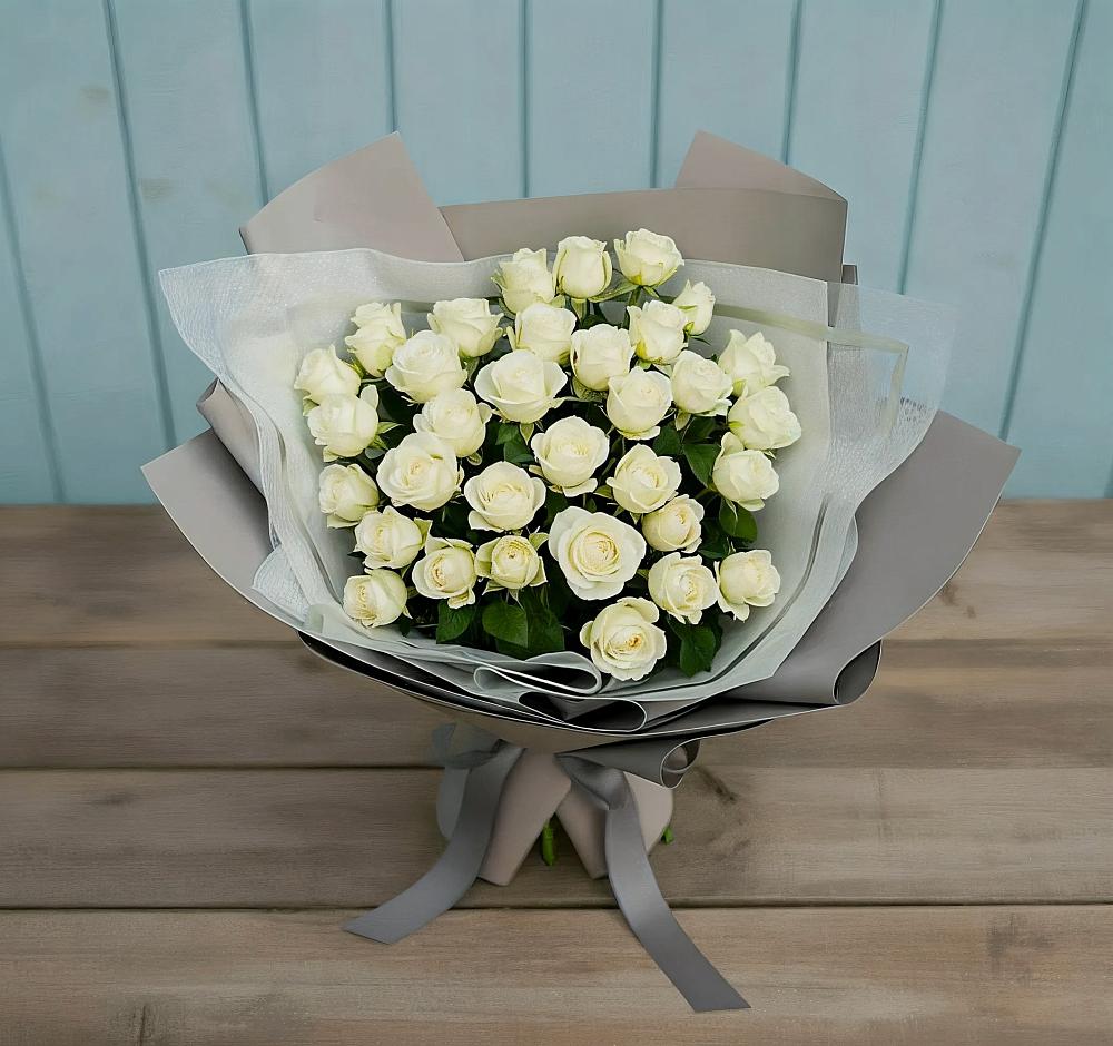 Букет Белоснежная нежность в Шумихе
