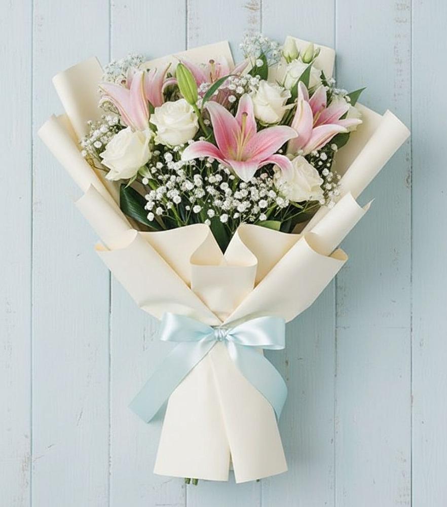 Букет цветов из: Лилии в Шумихе