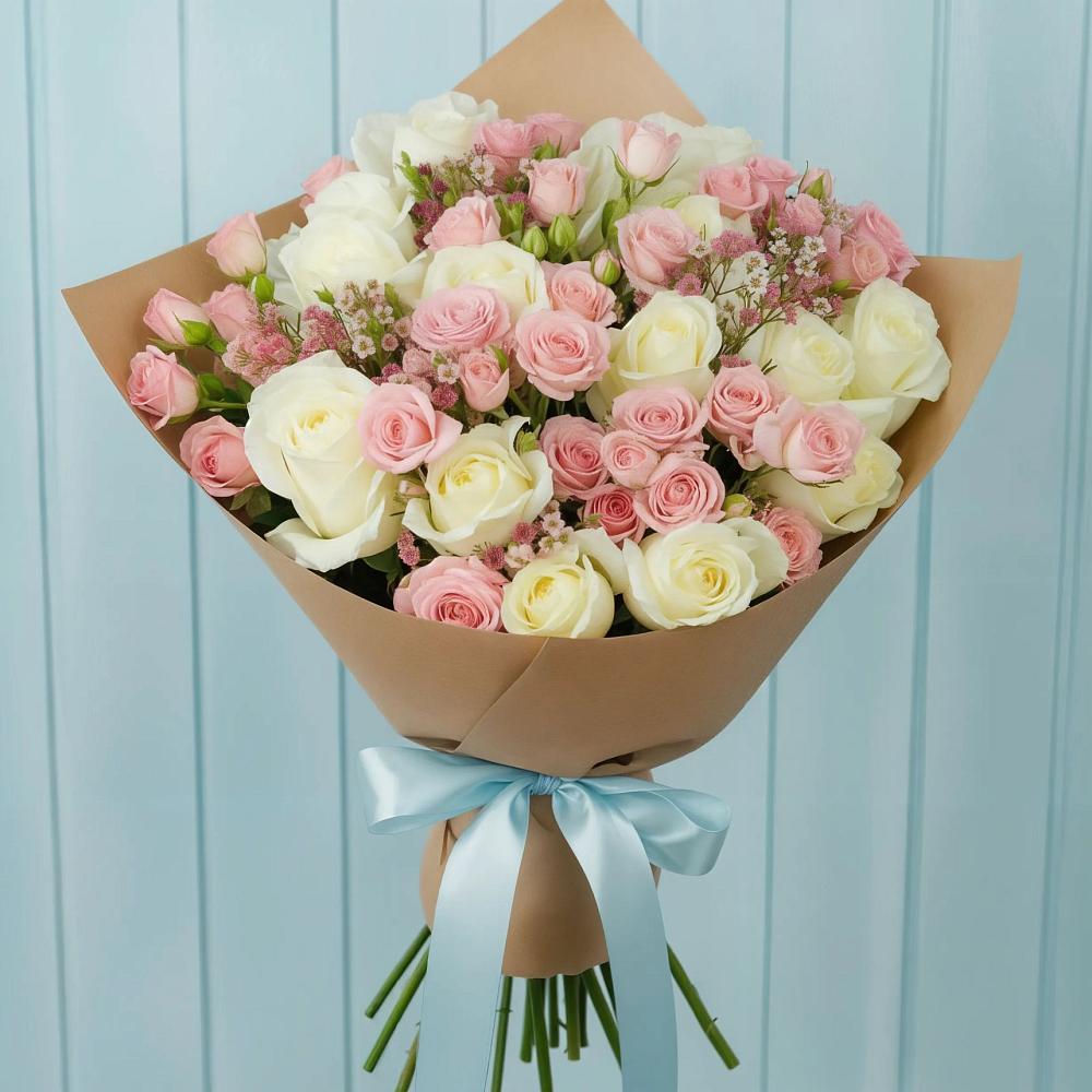 Букет цветов из: Розы в Шумихе