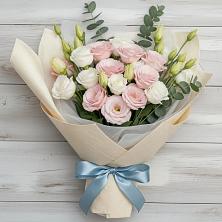 Букет цветов из:  Лизиантусы в Шумихе