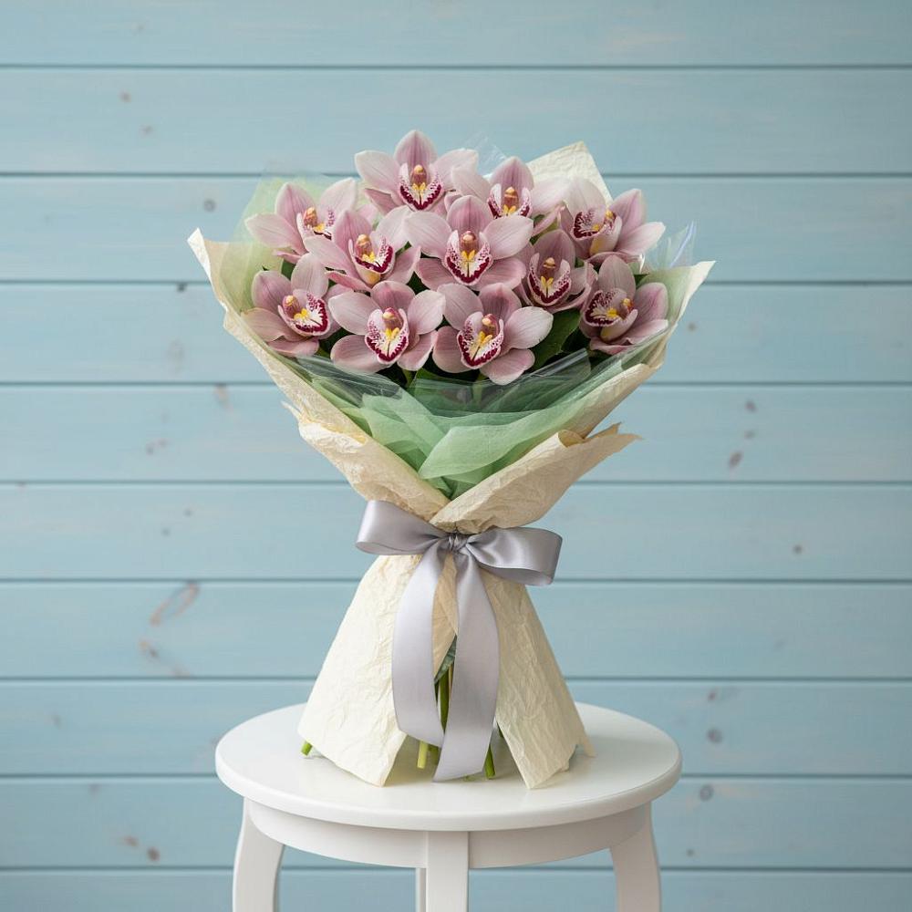 Букет цветов из: Орхидеи и Розы в Шумихе