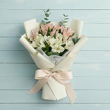 Букет цветов из:  Альстромерии в Шумихе