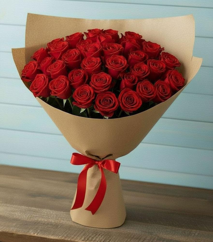 Букет Красные розы Милано в Шумихе