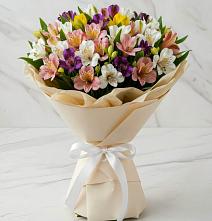 Букет цветов из:  Альстромерии #REPLACE_PRED# Шумихе