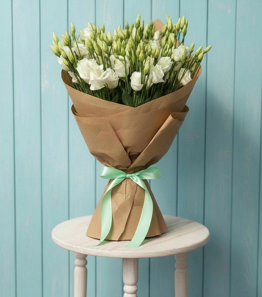 Букет цветов из: Лизиантусы в Шумихе