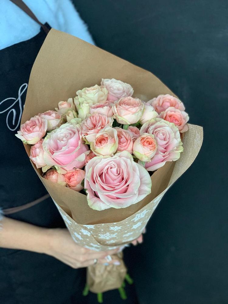 Букет цветов из: Хризантемы и Розы в Шумихе