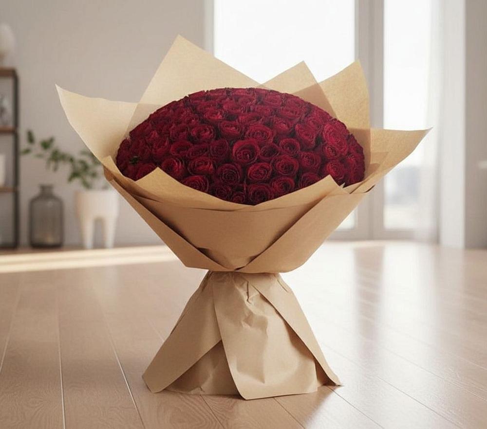 Букет 101 Красная роза в Шумихе