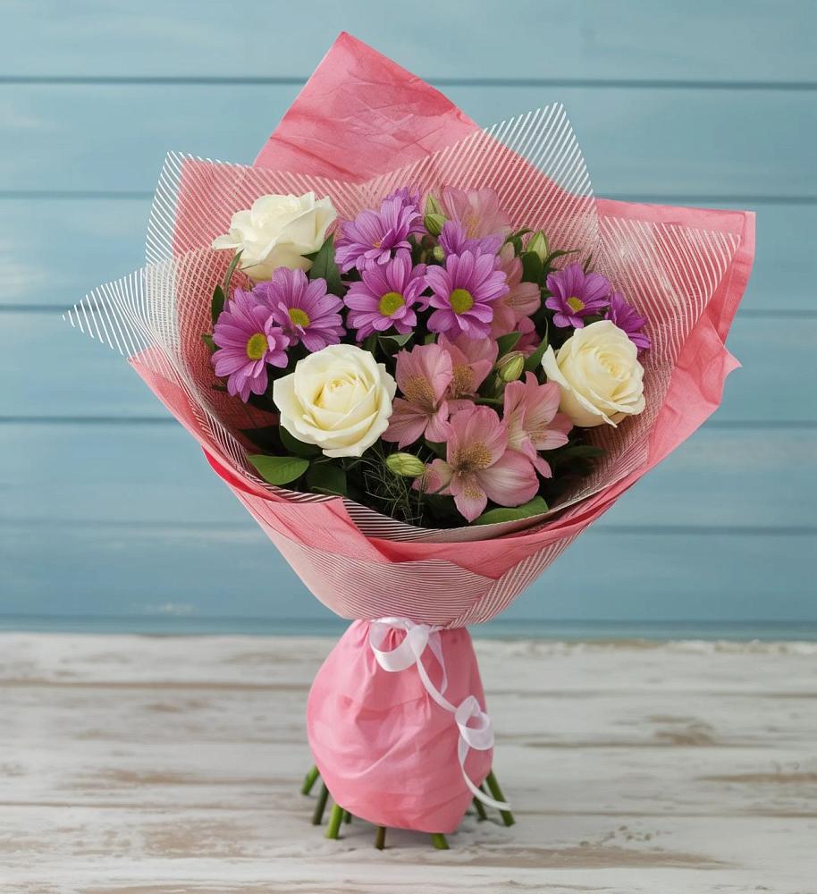 Букет цветов из: Герберы в Шумихе