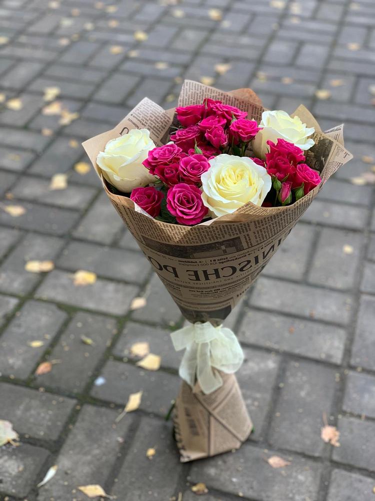 Букет цветов из: Розы в Шумихе