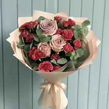 Букет цветов из:  Гвоздики и Розы в Шумихе