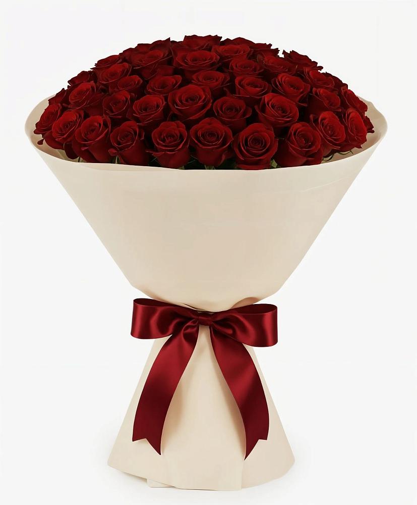 Букет 101 Бордовая роза Блэк Бакарра в Шумихе