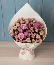 Букет цветов из:  Розы #REPLACE_PRED# Шумихе